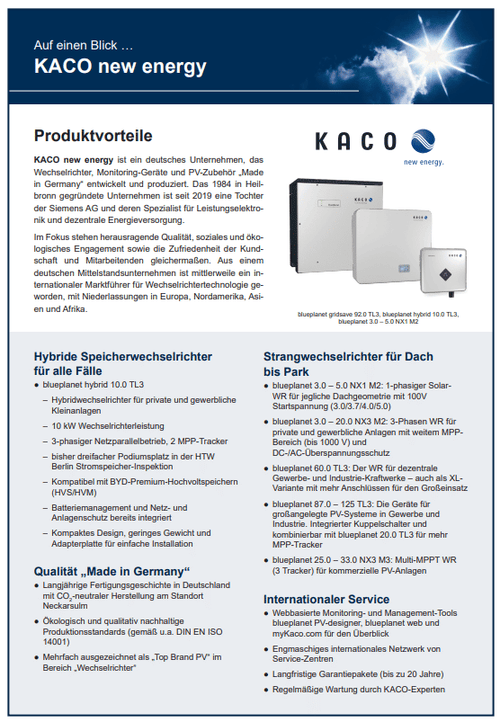 KACO BLUEPLANET 10.0 NX3 M2